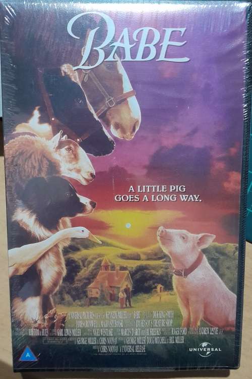Babe VHS still in plastic