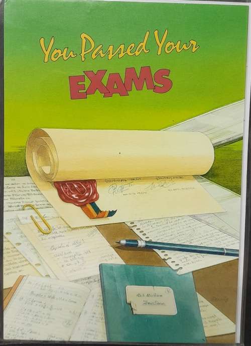 Greeting Card You Passed your Exams
