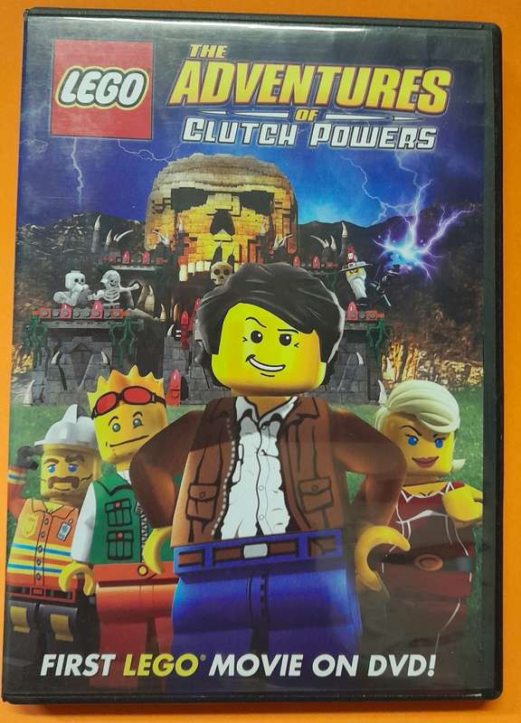 Lego The Adventures of Clutch Powers Dvd