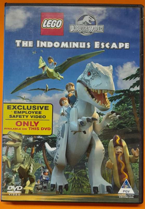 Lego Jurassic World The Indominus Escape Dvd