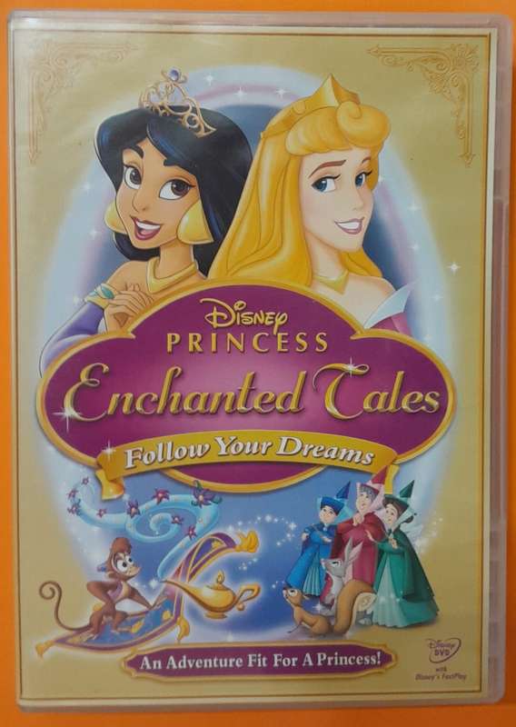Disney Princess Enchanted Tales Follow your Dreams Dvd