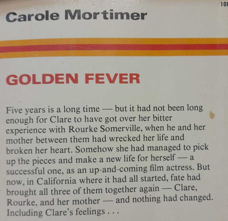 Mills & Boon Golden Fever by Carole Mortimer