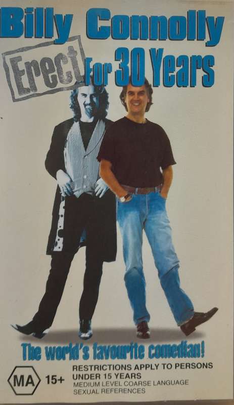 Billy Connelly  Erect for 30 Years VHS