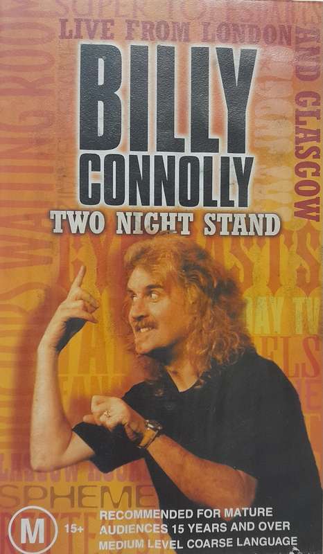 Billy Connelly Two Night Stand VHS