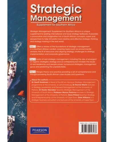 Strategic Management Supplement for South Africa