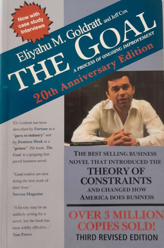 The Goal by Eliyahu M.Goldratt 20th Anniversay Edition