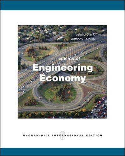 Basics of Engineering Economy by Leland Blank