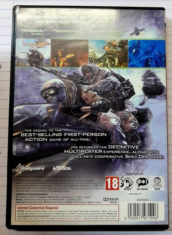 Call of Duty Modern Warfare 2 Pc Game