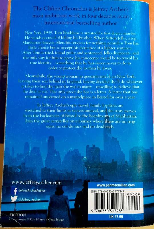 The Sins of the Father by Jeffrey Archer