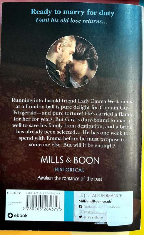 The Captains Impossible Match by Laura Martin Mills and Boon Historical