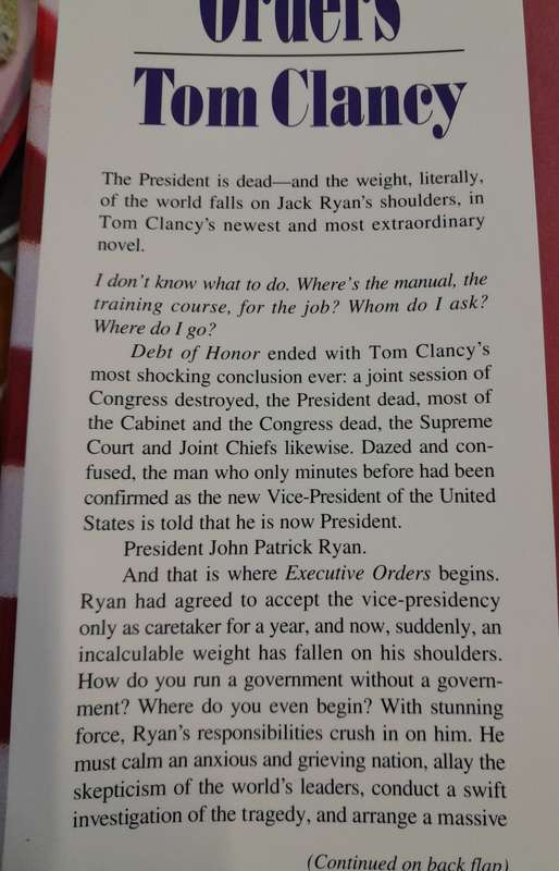 Executive Orders by Tom Clancy