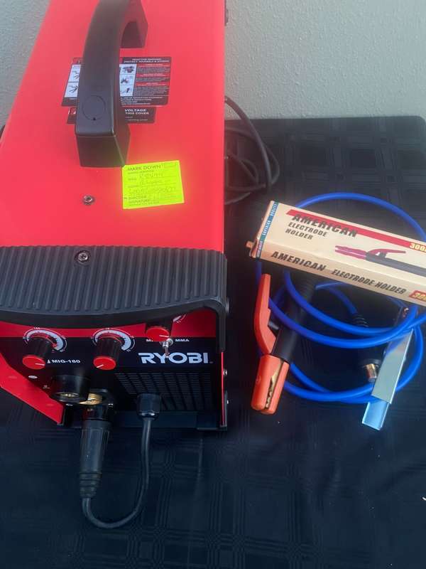 Ryobi MIG/MMA Inverter Welder MIG-180