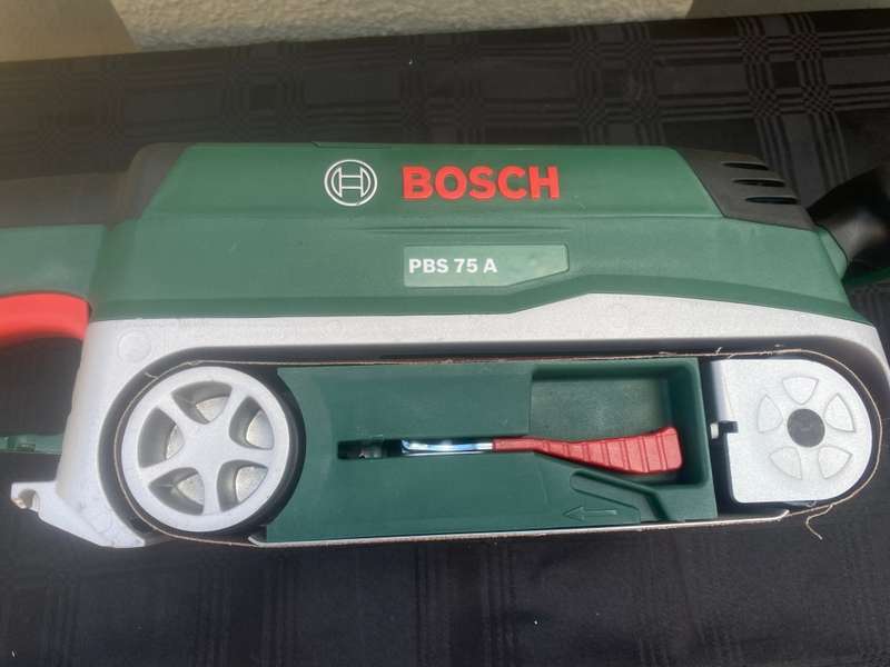 Belt sander BOSCH PBS75A 710 W