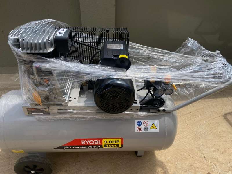 Ryobi - 100 Litre Belt Drive Compressor - 3HP