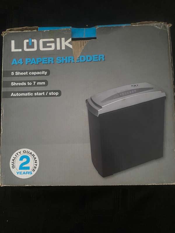 Logik A4 Paper Shredder