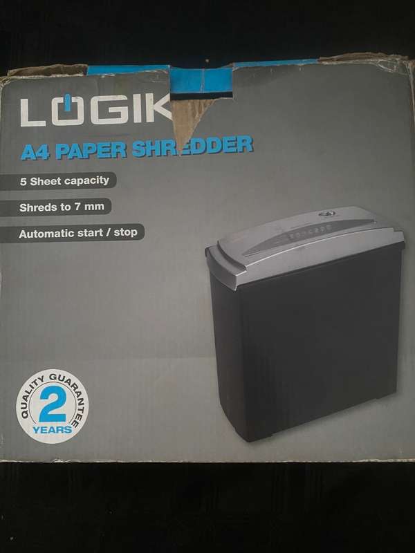 Logik A4 Paper Shredder