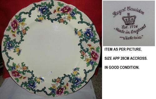 ROYAL CAULTON, PLATE