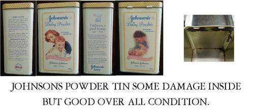 JOHNSONS BABY POWDER COMMEMORATIVE TIN