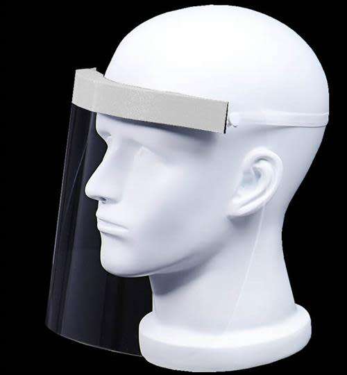 Face shield with Foam Padding Splash Protection