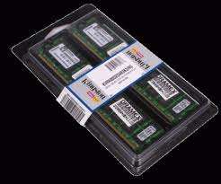 Kingston Ram memory , 4GB (2x 2GB kit) , DDR2-800 ( pc2-6400 ) , CL5 - 240pin -