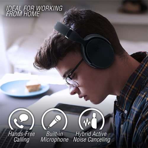 Volkano Noice Cancelling Bluethooth Headphones (Silenco Series)