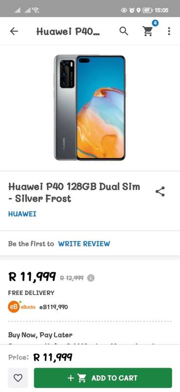HUAWEI P40