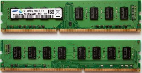 SAMSUNG 16GB DDR3 1333 DESKTOP RAM (4x4GB) 10600U