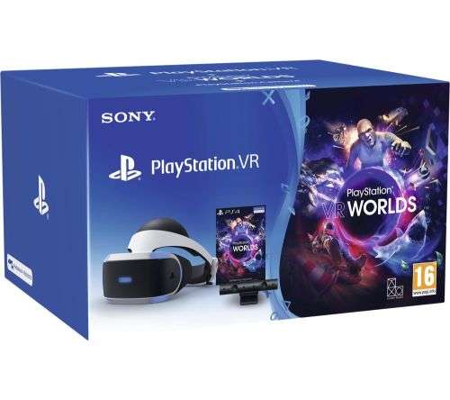 IT STARTS AT R3900 THIS WEEKEND ONLY. PLAYSTATION VR HEADSET BUNDLE WITH CAMERA, VR WORLDS, BOX