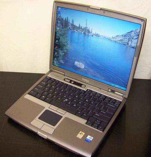 DELL LATITUDE D610 LAPTOP WITH WINDOWS 7 AND MS OFFICE