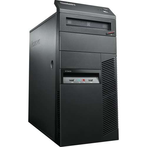 LENOVO THINKCENTRE M SERIES CORE I5 DESKTOP PC, 500GB AND 8GB RAM AND WINDOWS 7 PRO AND MS OFFICE