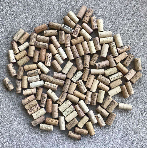 120+ Used Red and White Wine Corks (No Synthetics/ No Champagne)