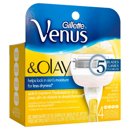 Gillette Venus and Olay Cartridges - 4's