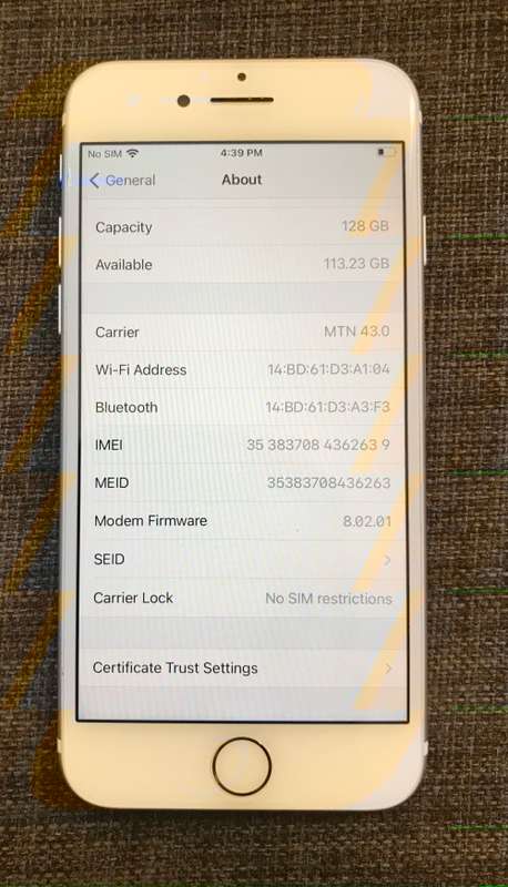 Apple iPhone 7 (128GB) Rose Gold