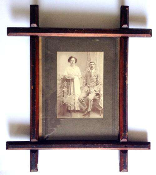 Handcarved Anglo-Boer War Frame