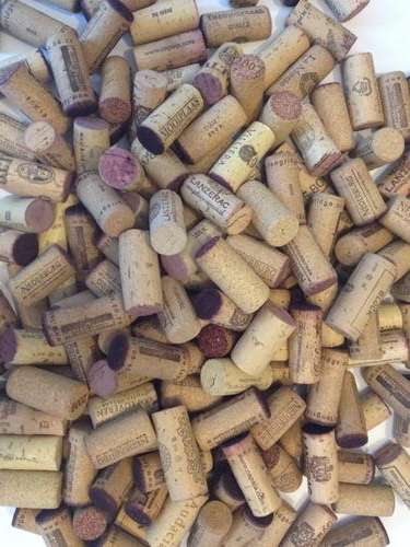 200 Used Red and White Wine Corks (No Synthetics/ No Champagne)
