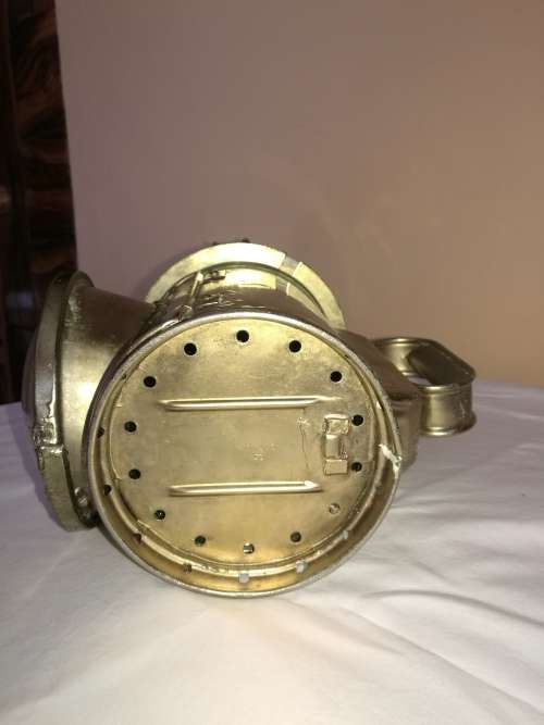 VINTAGE 3 WAY RAILWAY LANTERN BRONZED