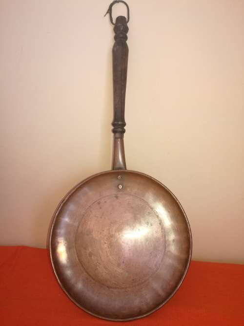 ORIGINAL DE KLERK COPPER FRYING PAN