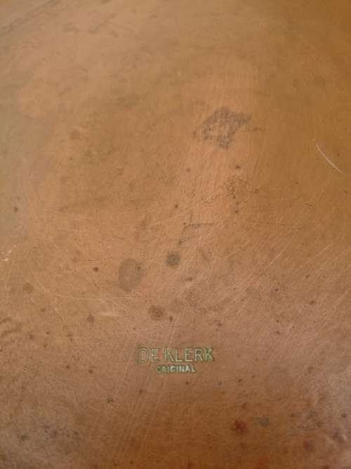 ORIGINAL DE KLERK COPPER FRYING PAN