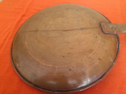 ORIGINAL DE KLERK COPPER FRYING PAN