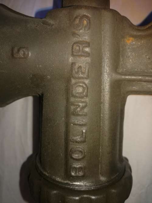 VINTAGE BOLINDERS NO. 5 HAND MINCER