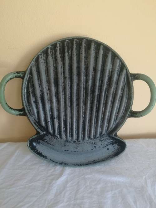 CAST IRON STEAK GRILLING PAN