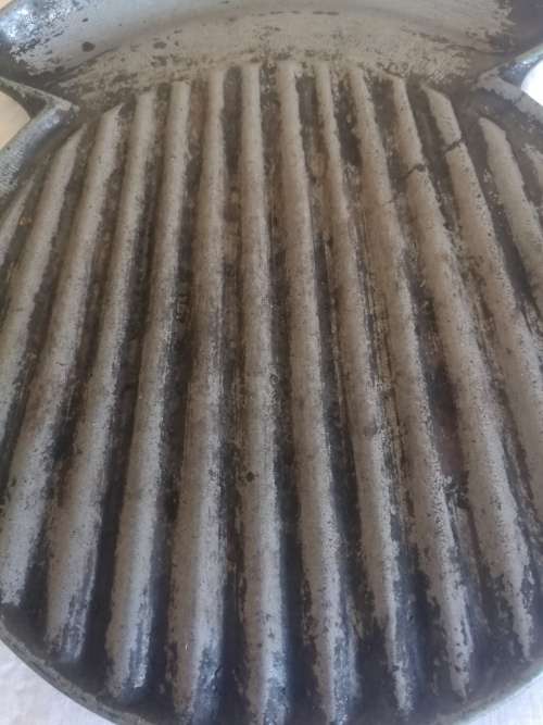 CAST IRON STEAK GRILLING PAN