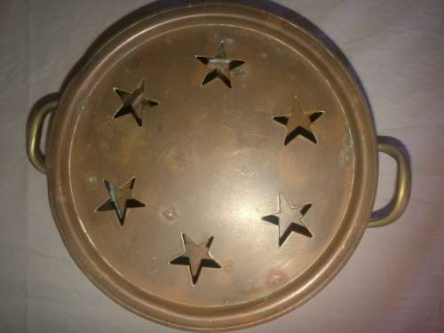 COPPER BOWL AND LID