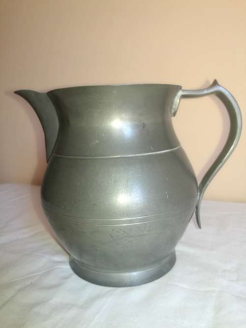 VINTAGE PEWTER JUG