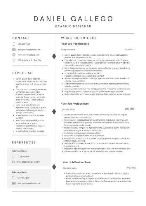 CV Creation and Revamp Service with generic cover letter!