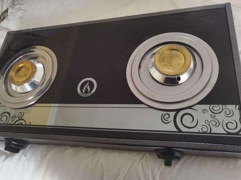 Glass top 2 burner gas stove-Cook4life