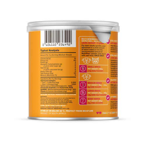 NutriFlex Advanced Joint-Support Collagen for Pets - 250g