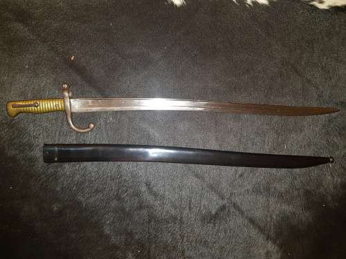 FRENCH 1866 CHASSEPOT BAYONET