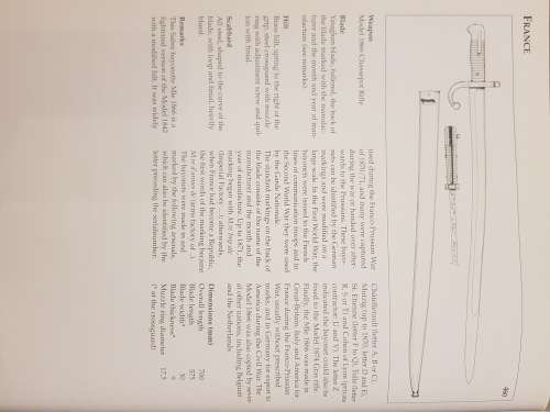 FRENCH 1866 CHASSEPOT BAYONET