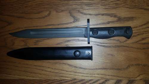 BRITISH ARMY L1A4 BAYONET